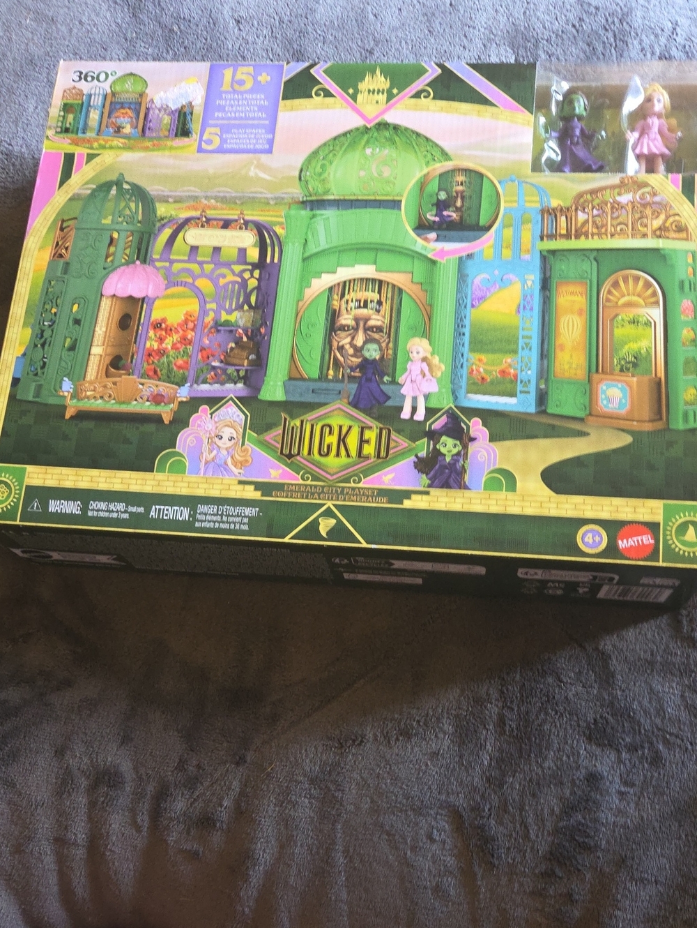Mattel Wicked Emerald City Playset - Green Kids Toy